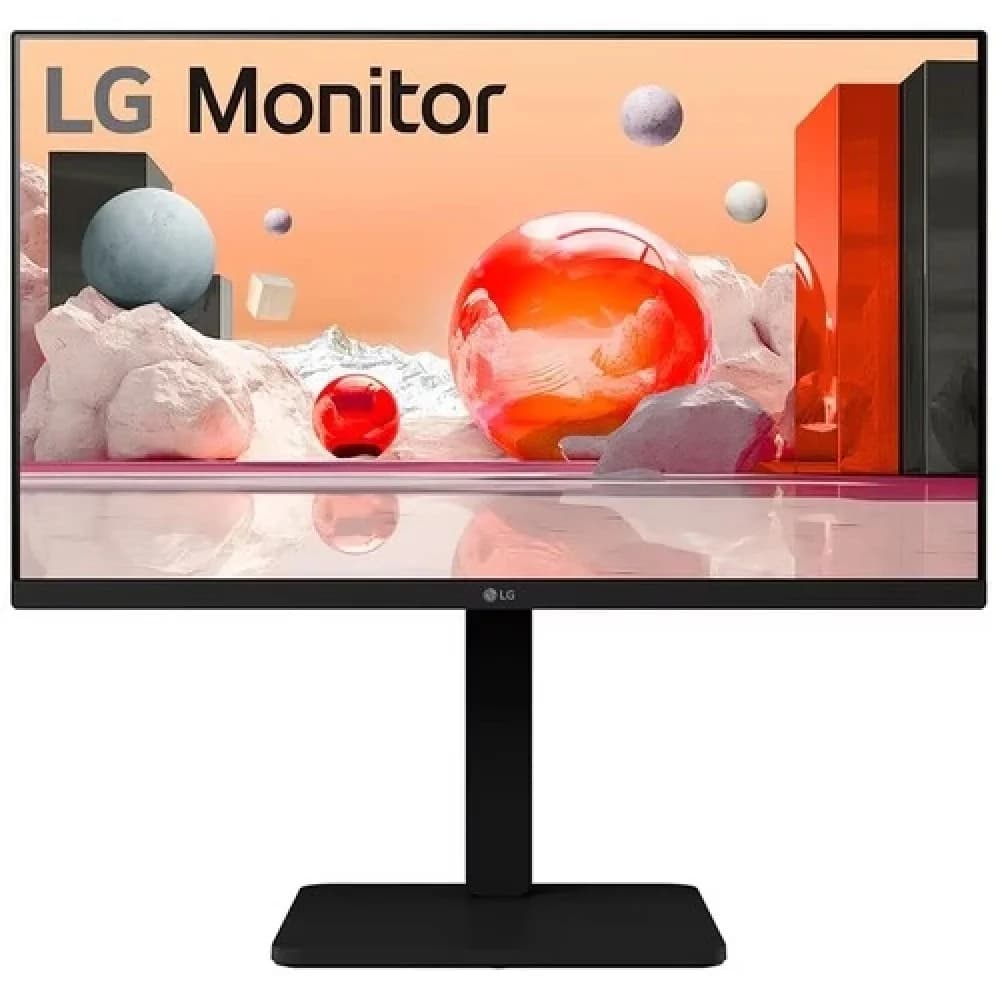 Монитор LG 23.8" 24BA550-B черный IPS LED 5ms 16:9 HDMI M/M матовая HAS 1300:1 250cd 178гр/178гр 1920x1080 100Hz VGA DP FHD 6.6кг
