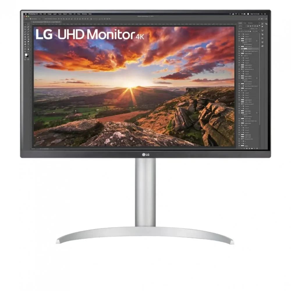 Монитор жидкокристаллический LG 27UP850K-W.ARUZ 27'' 16:9 3840x2160(UHD 4K) IPS, nonGLARE, nonTOUCH, 60 Hz, 400cd/m2, 5ms, HDMI, DP