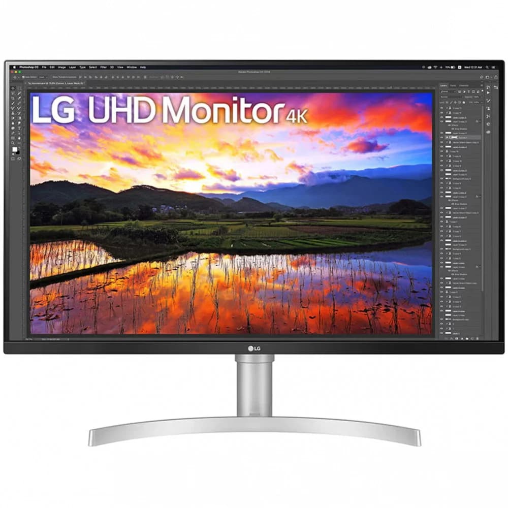 Монитор LG 31.5" 32UN650K-W белый IPS LED 5ms 16:9 HDMI M/M матовая HAS 1000:1 350cd 178гр/178гр 3840x2160 60Hz DP 4K 8.2кг