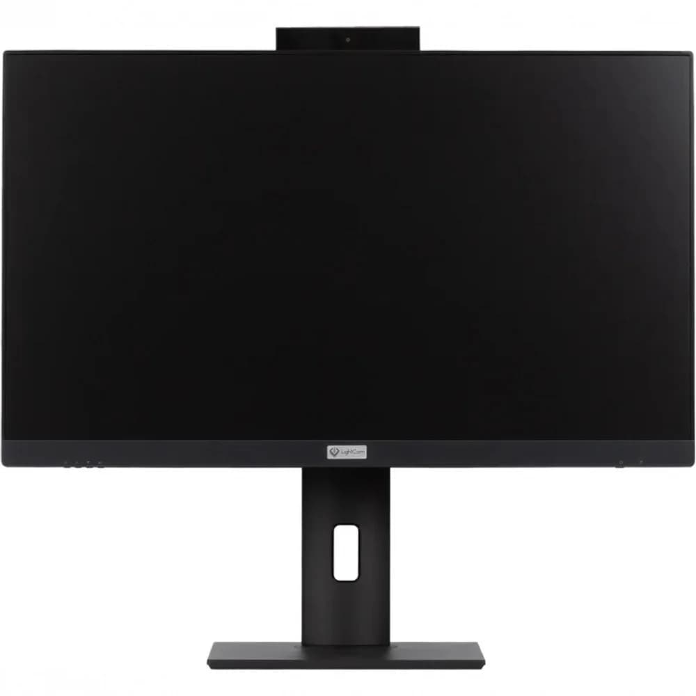 Монитор Lightcom 27" V-Max 300-02-IF-02 черный IPS 4ms 16:9 HDMI M/M Cam матовая HAS Piv 300cd 178гр/178гр 1920x1080 75Hz VGA DP FHD USB 9.2кг (RUS)