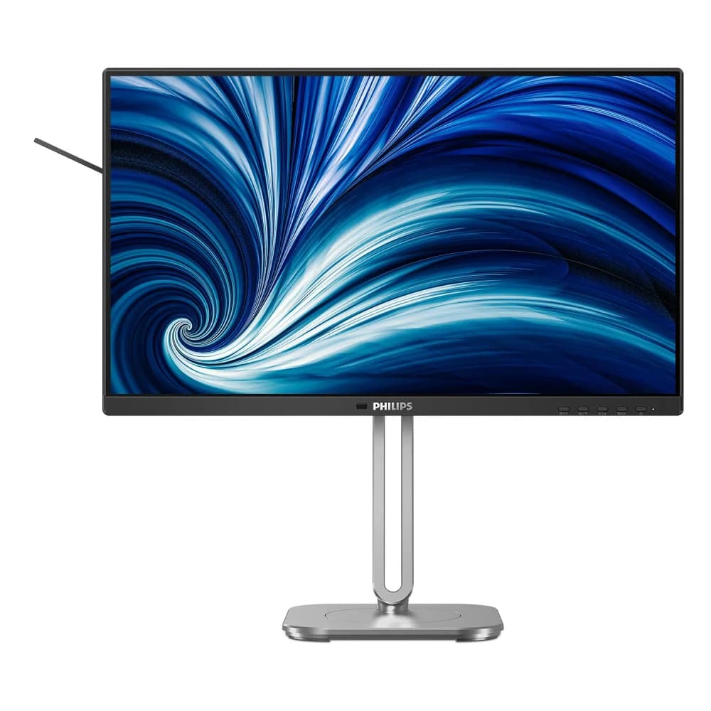 Монитор 23.8" PHILIPS 24B2N4200 Black (IPS, 1920x1080, 120Hz, 4 ms, 178°/178°, 300 cd/m, 1500:1, +HDMI 1.4, +DisplayPort, +4xUSB 3.2, +MM)