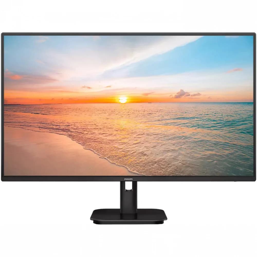 27" Philips 27E1N1100A 1920x1080, WLED, 16:9, IPS, 250cd, 1300:1, MID, 4ms, 178/178, VGA, HDMI, 100Hz, Speakers, Tilt, Внутр, VESA, Black, 2y
