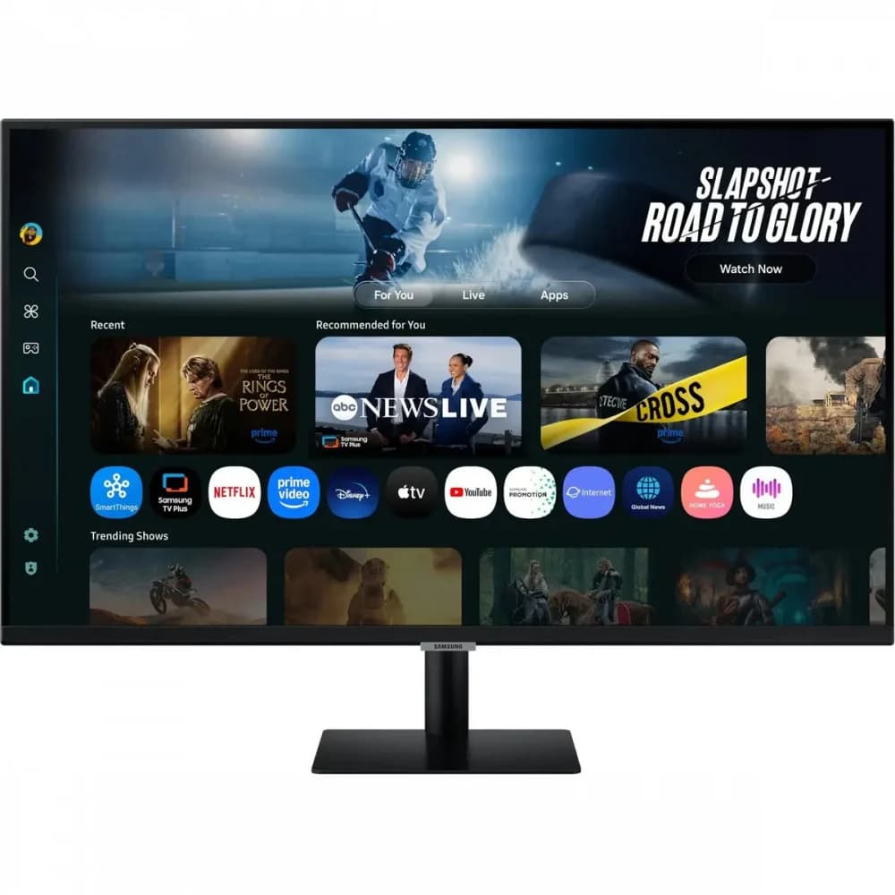 Монитор Samsung 32" S32FM702UIXCI черный VA LED 4ms 16:9 HDMI M/M матовая 3000:1 300cd 178гр/178гр 3840x2160 60Hz 4K USB 6.5кг