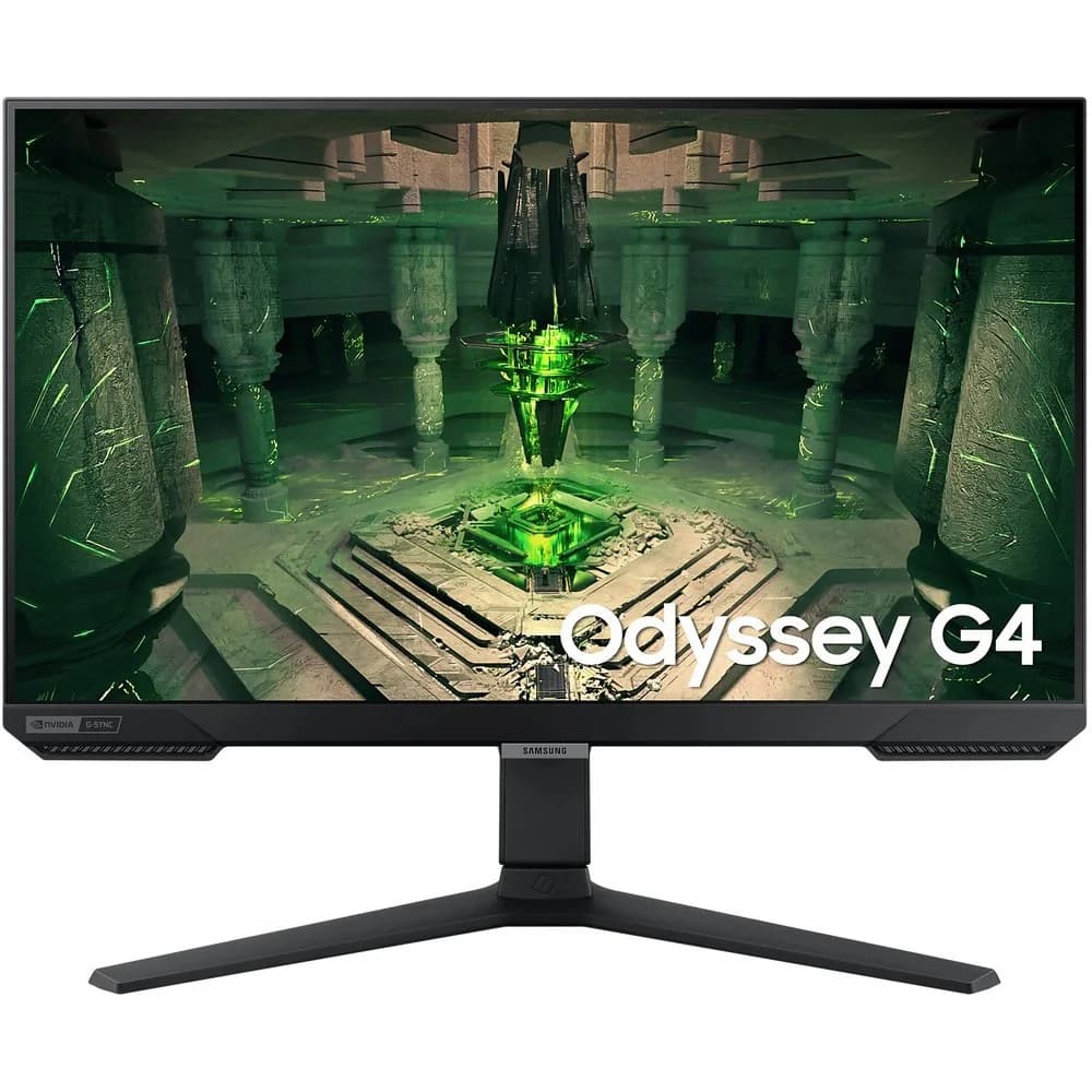 Монитор Samsung 25" Odyssey G4 S25BG400EI черный IPS LED 16:9 HDMI полуматовая HAS Piv 400cd 178гр/178гр 1920x1080 240Hz FreeSync Premium DP FHD 4.5кг