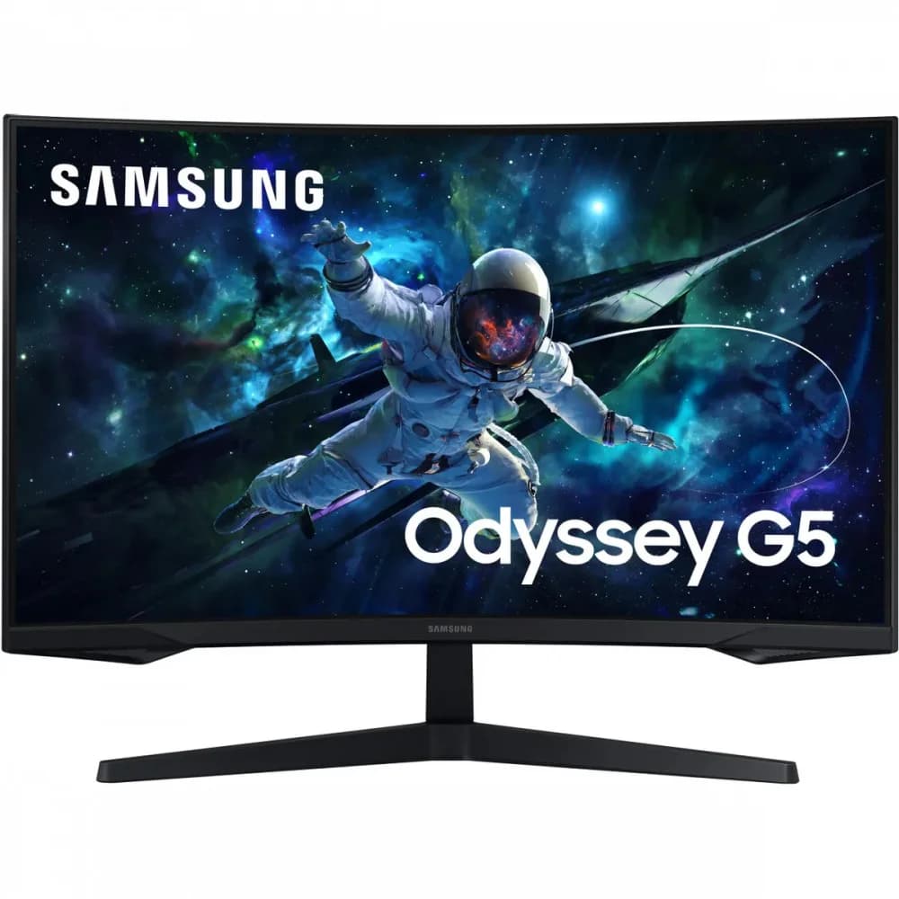 Монитор Samsung 32" S32CG550EI черный VA LED 16:9 HDMI M/M матовая 300cd 178гр/178гр 2560x1440 165Hz DP 2K USB 5.2кг