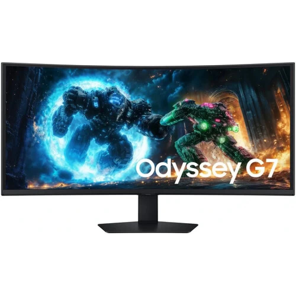 Игровой монитор 40" SAMSUNG Odyssey G7 5K LS40FG756EIXCI VA 5K WUHD 5120x2160 1000R 180Hz 1мс 350кд/м2 3000:1 2xHDMI 1xDP 2xUSB3.2, Черный