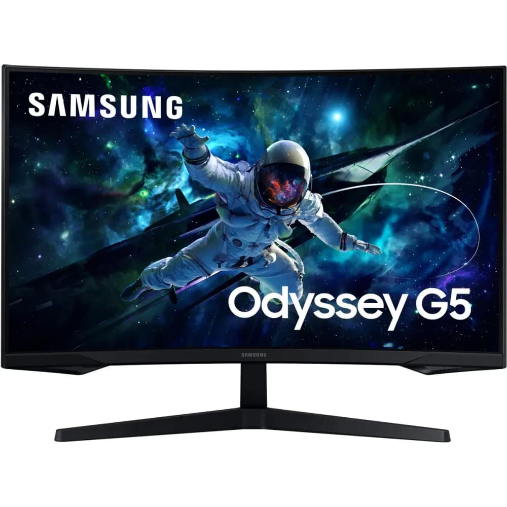 Монитор Samsung 27" S27CG550EI черный VA LED 1ms 16:9 HDMI M/M полуматовая Piv 2500:1 300cd 178гр/178гр 2560x1440 DP 2K USB 4.1кг