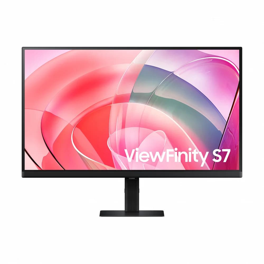Монитор, Samsung, ViewFinity S7 LS27D700EAIXCI, 27", 3840x2160, IPS, 60 Гц, 16:9, 300кдм, 1000:1, 178/178, 5мс, черный