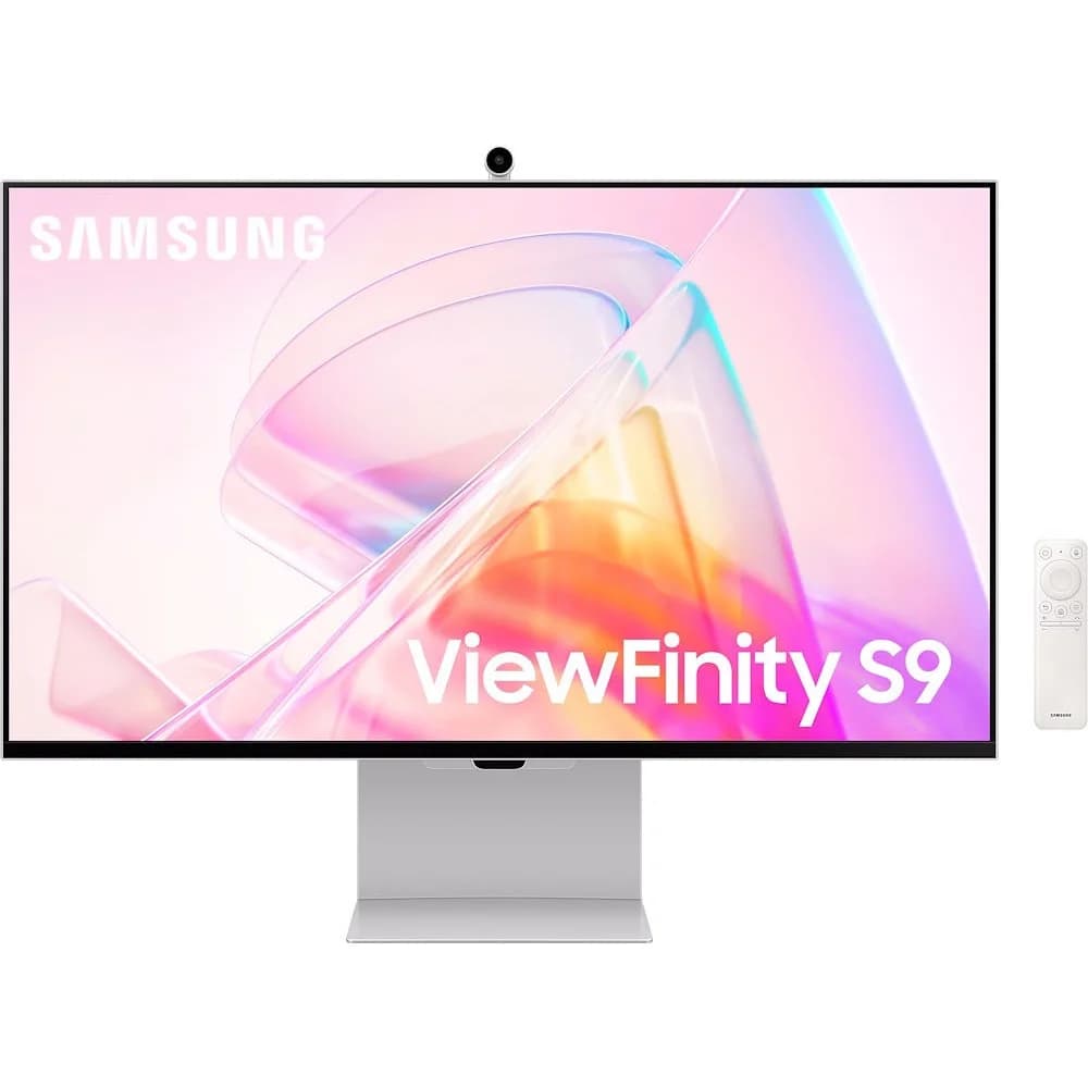 Монитор, Samsung, LS27C902PAIXCI, 27", 5,120 x 2,880, IPS, 60 Гц, Mini DP (v2.2) 16:9, 600 кдм, 1000:1, Регулировка наклона/высоты, поворота, 178/178, 5мс, Bluetooth, серебристый