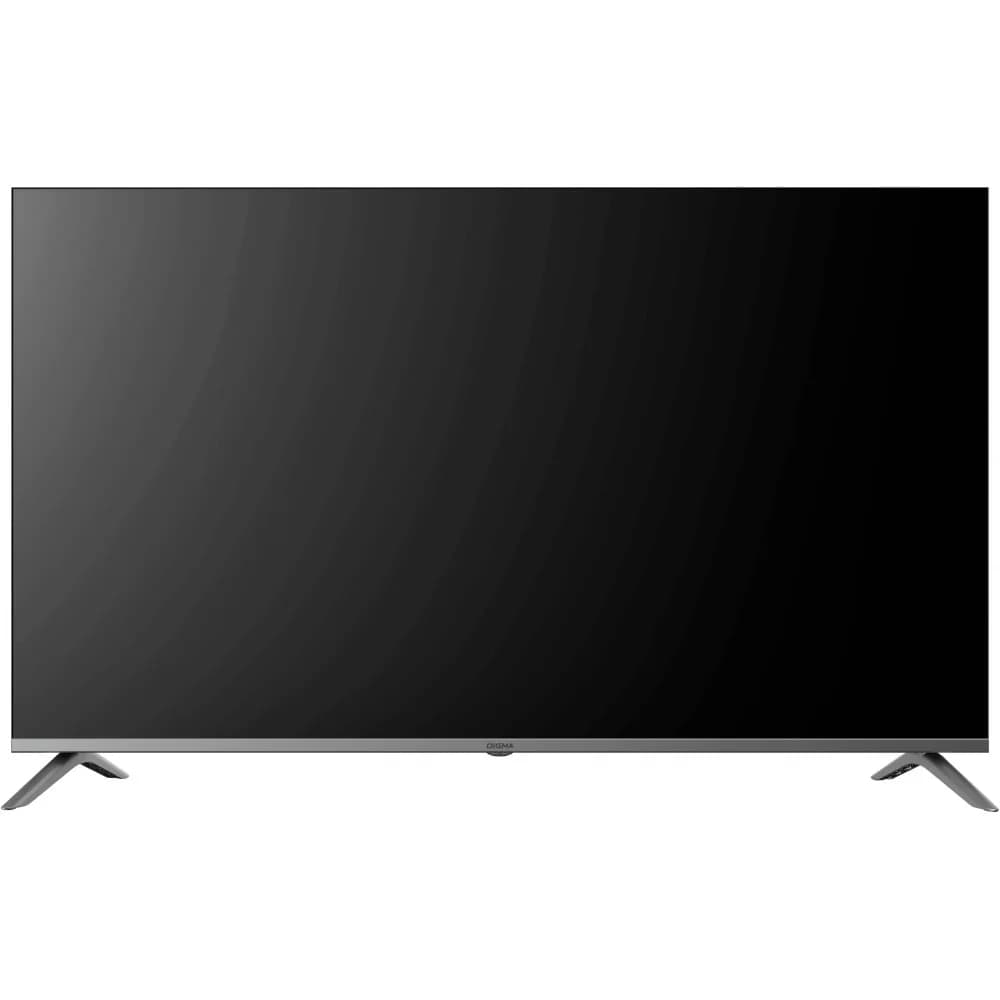 Телевизор LED Digma 55" DM-LED55UBB41 Android TV Frameless Metal темно-серебристый/серебристый 4K Ultra HD 60Hz DVB-T DVB-T2 DVB-C DVB-S DVB-S2 USB WiFi Smart TV