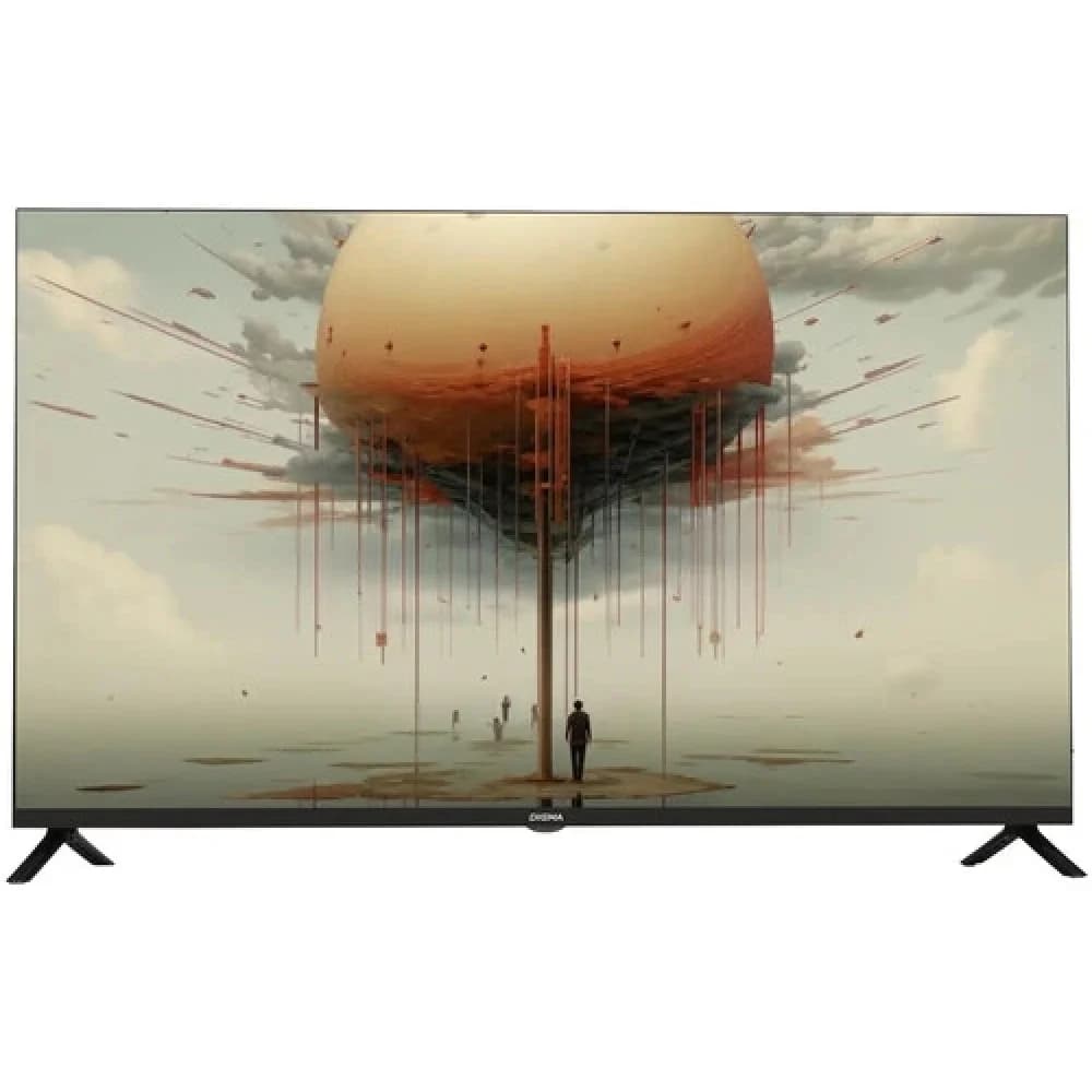 Телевизор LED Digma 43" DM-LED43SBB36 Салют ТВ Frameless Metal черный/черный FULL HD 60Hz DVB-T DVB-T2 DVB-C DVB-S DVB-S2 USB WiFi Smart TV