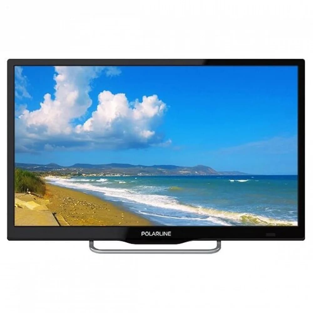 Телевизор LED PolarLine 24" 24PL51TC-SM черный/HD READY/50Hz/DVB-T/DVB-T2/DVB-C/USB/WiFi/Smart TV (RUS)