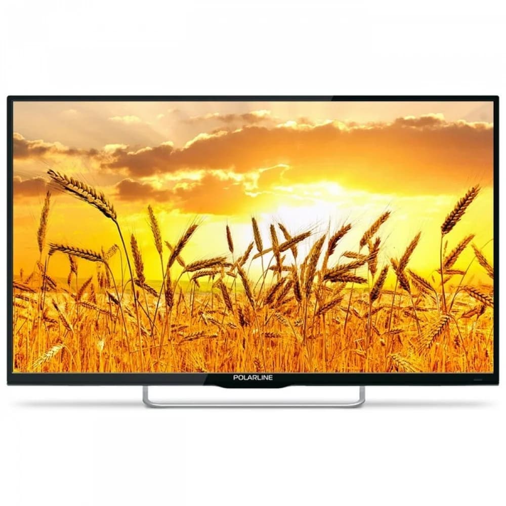 Телевизор LED PolarLine 43" 43PU11TC-SM черный/Ultra HD/50Hz/DVB-T/DVB-T2/DVB-C/USB/WiFi/Smart TV (RUS)