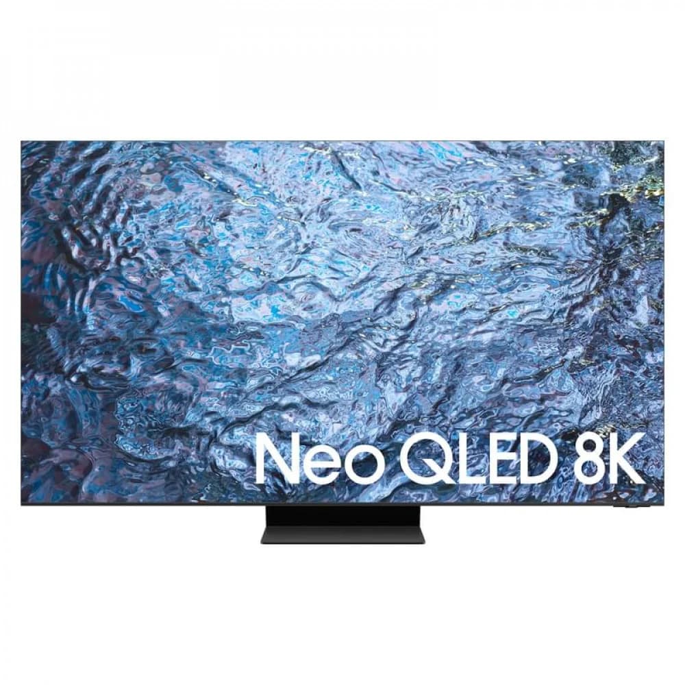 Телевизор Samsung 75''/8K UHD/QLED/Tizen/HDR10+/Dolby Atmos/сабвуфер/BT/100Гц/черный (QE75QN900CUXCE)