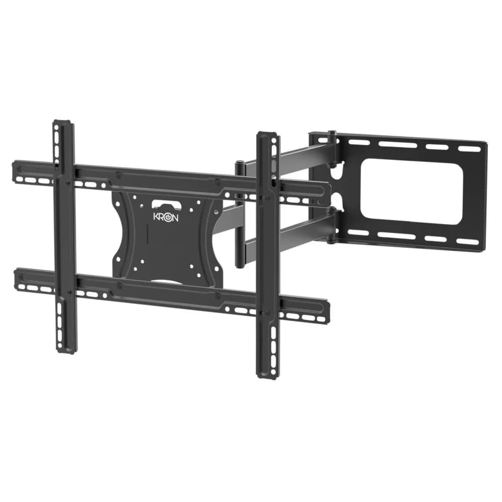 Кронштейн ONKRON/ 40-60" макс 400*600 наклон -5°/+15° поворот ±180° Макс нагрузка 68,2кг, от стены 110-711мм