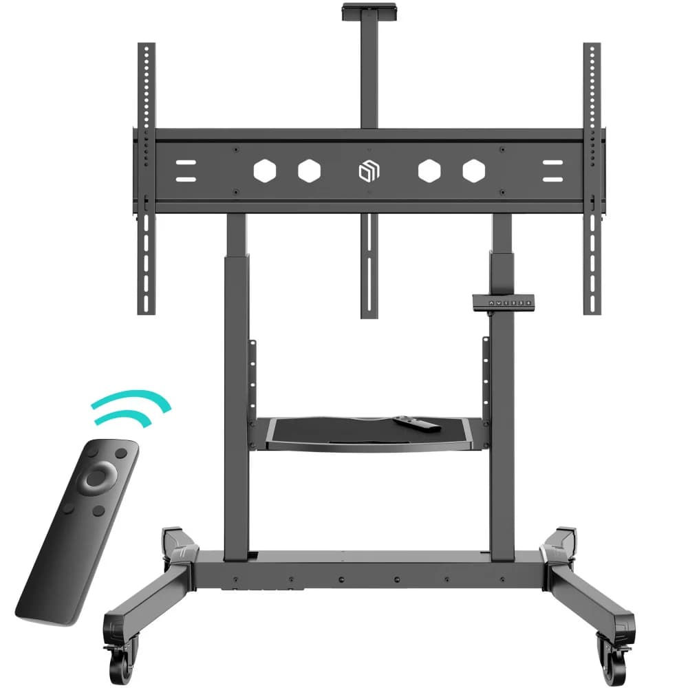 Стойка для телевизора Onkron TS1991 eLift черный 50"-100" макс.10кг напольный наклон