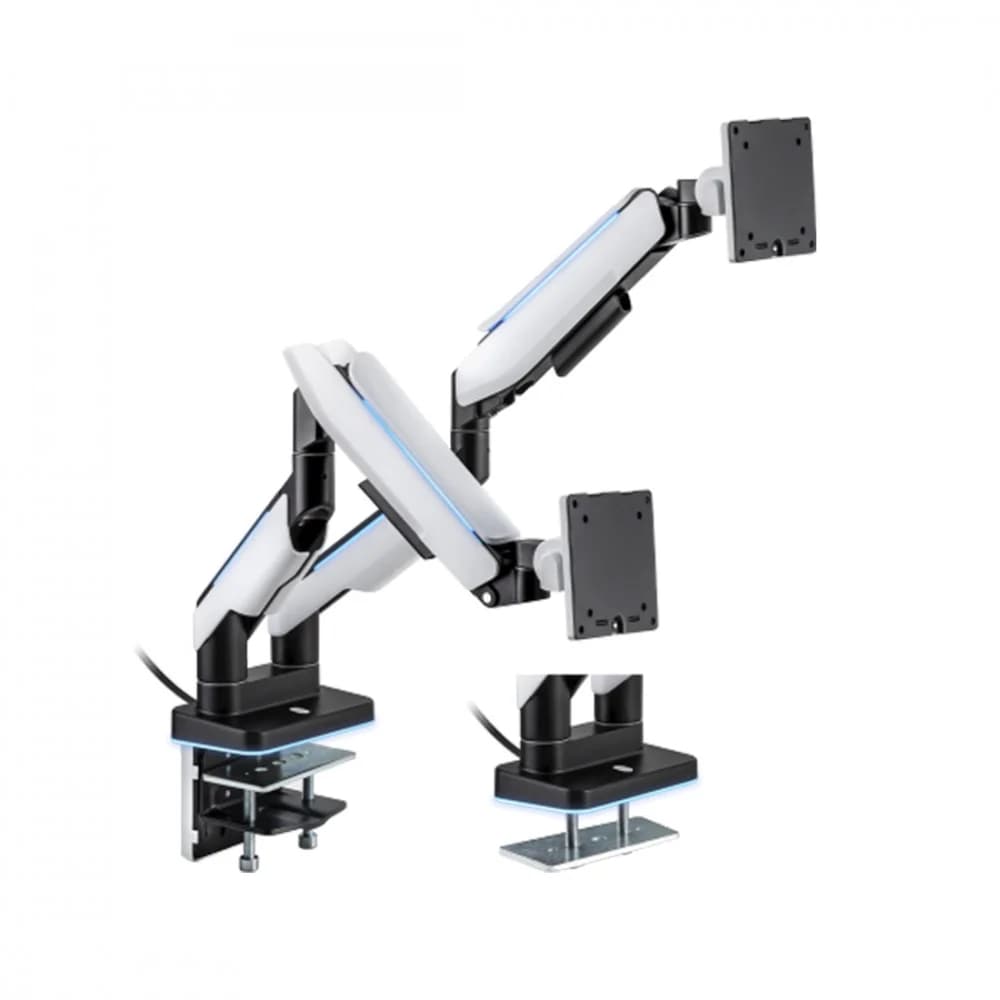 Настольное крепление для монитора XG MGG-1735D, 17"-35", VESA 75x75/100x100, 2х20 кг, White