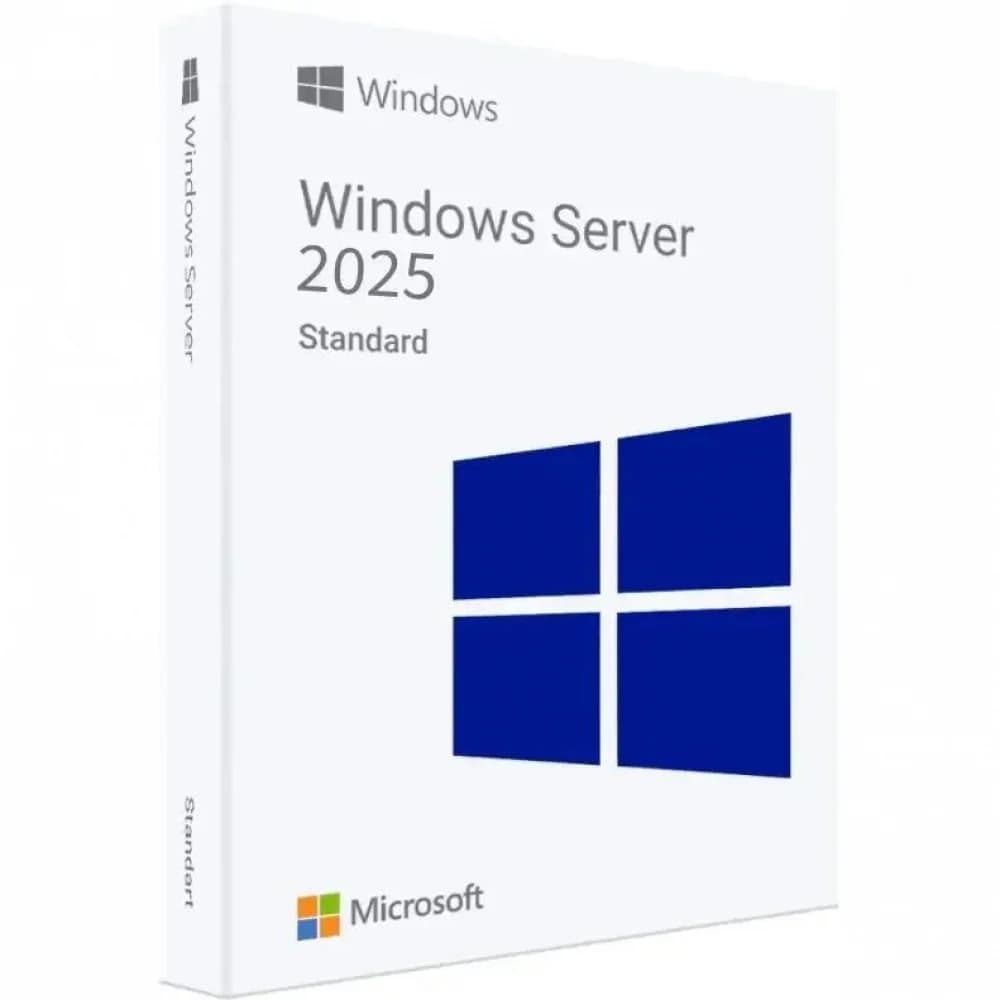 Операционная система Windows Svr Std 2025 64Bit English 1pk DSP OEI DVD 16 Core (EP2-25187)