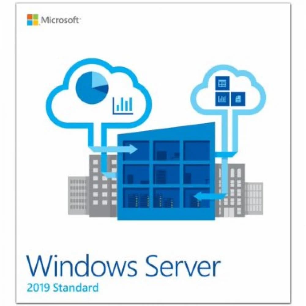 Операционная система Microsoft Windows Svr Std 2019 Eng 64bit DVD DSP OEI 16 Core (P73-07788)