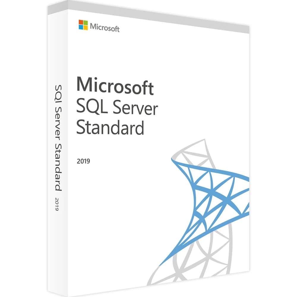 SQL Svr Standard Edtn 2019 English DVD 10 Clt