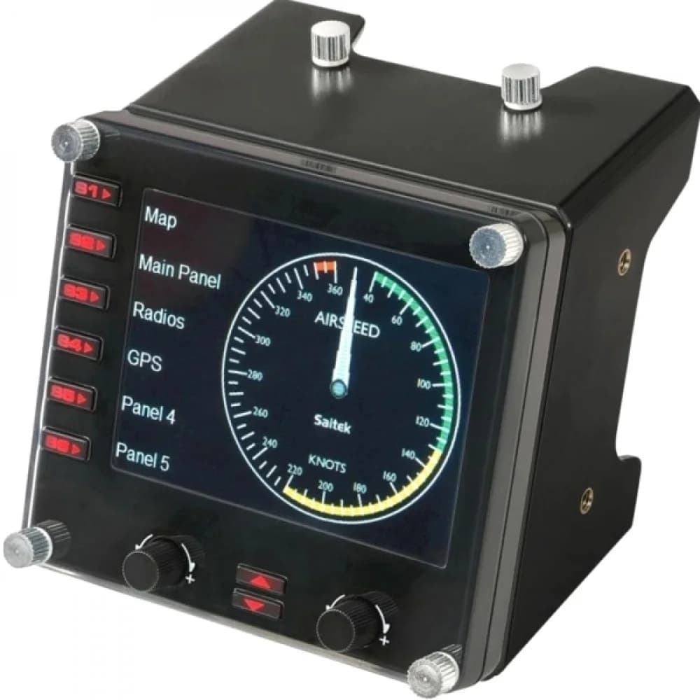 Контроллер игровой Logitech G Flight Instrument Panel (приборная панель с ЖК-дисплеем для авиасимуляторов)