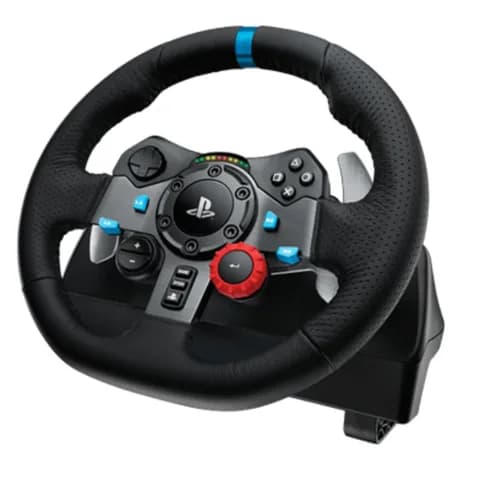 Контроллер для игровых симуляторов Logitech G29 Driving Force (руль и педали для PlayStation4, PlayStation3 и ПК) (M/N: W-U0002 / W-U0003)