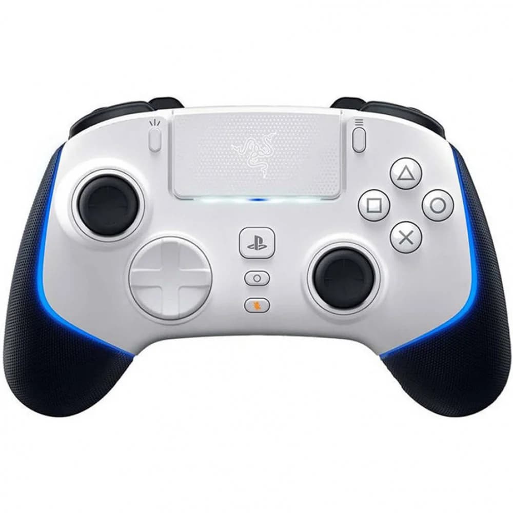 Геймпад, Razer, Wolverine V2 Pro, RZ06-04710200-R3G1, Работает с PlayStation 5 & PC Gaming Controller, 6 дополнительных многофункциональных кнопок, Аналоговый аудио разъем 3,5 мм, Белый
