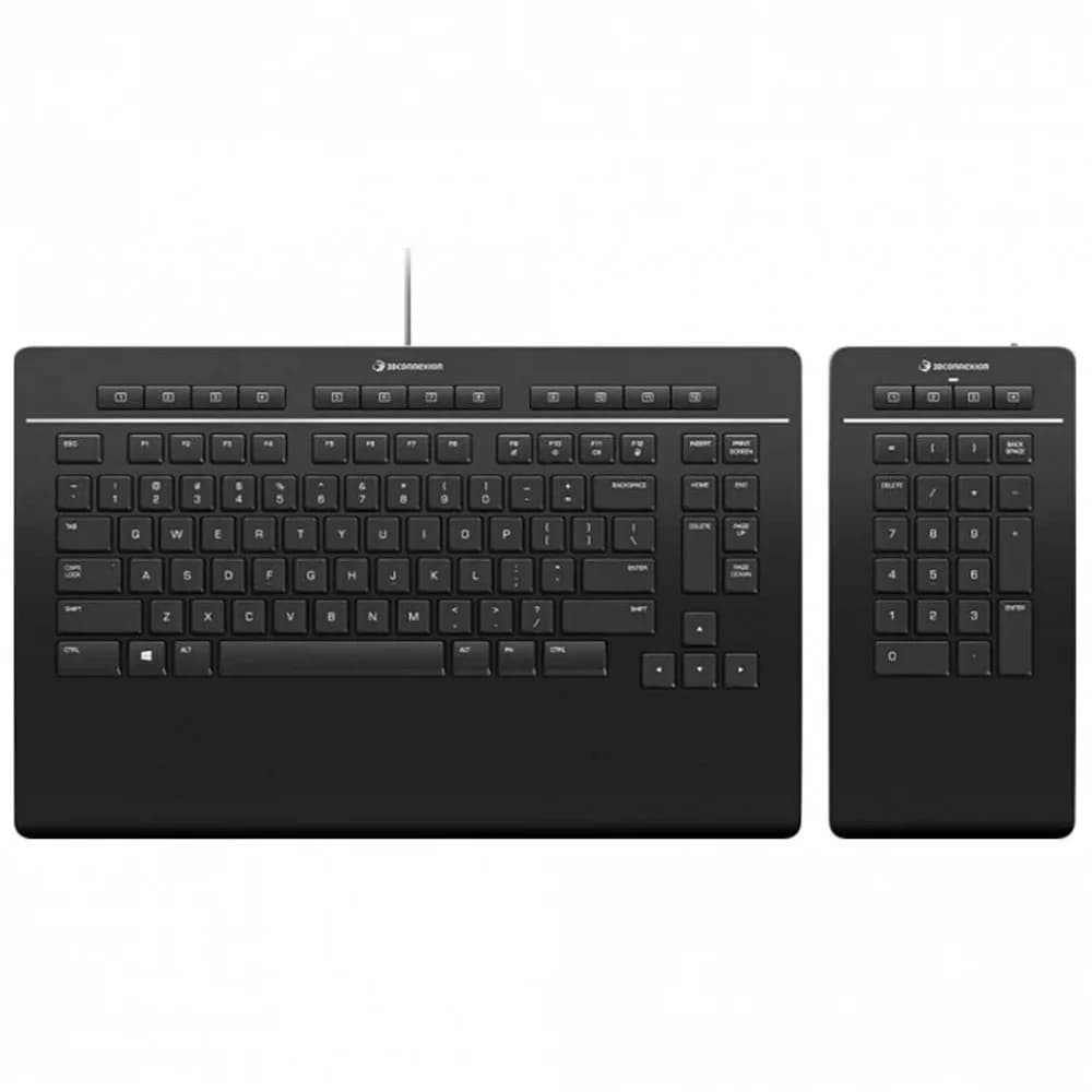 3DX-700092 3Dconnexion Keyboard Pro with Numpad, US-International (QWERTY) {5} (341214)