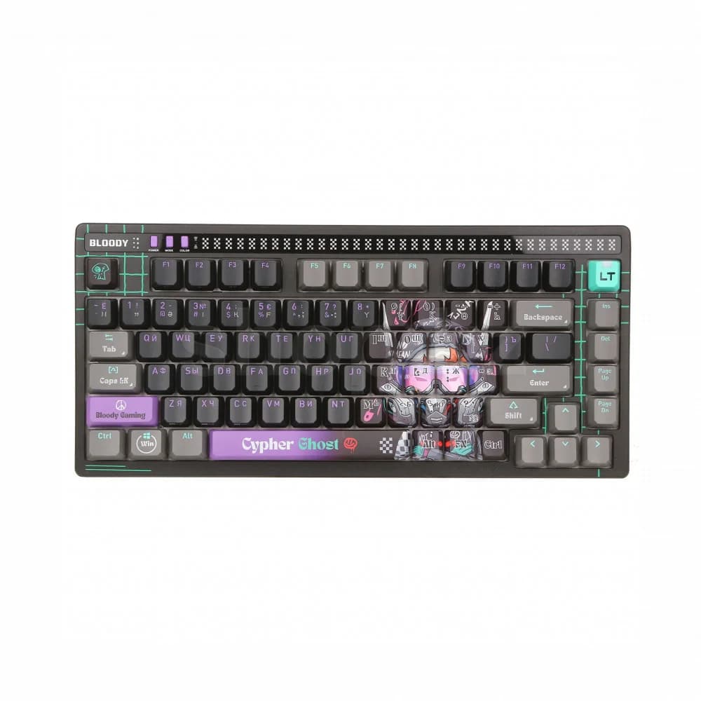 Клавиатура игровая Bloody AT75 Cypher Ghost SAVAGE