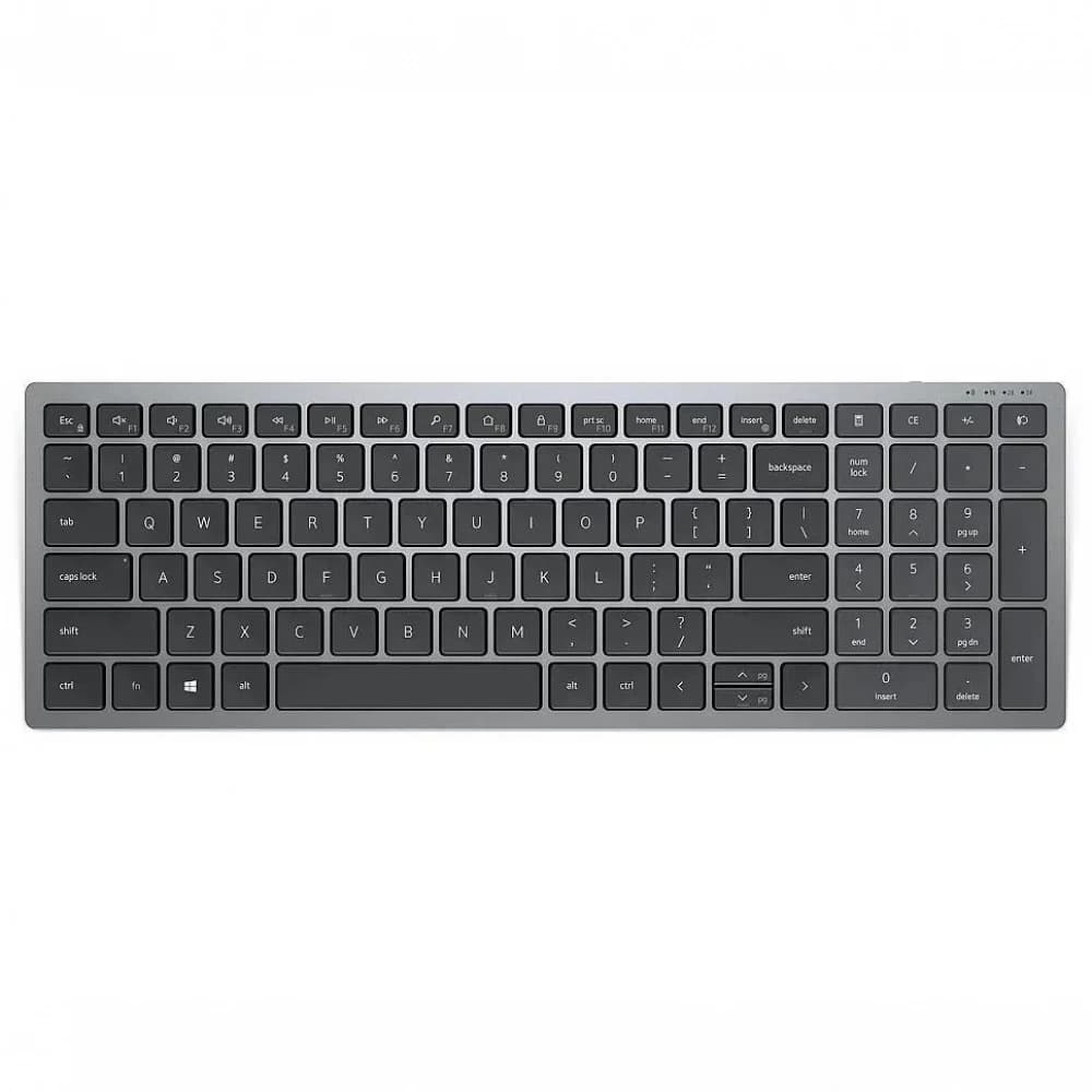 Клавиатура Dell/Compact Multi-Device Wireless Keyboard - KB740 - Russian (QWERTY)/Bluetooth
