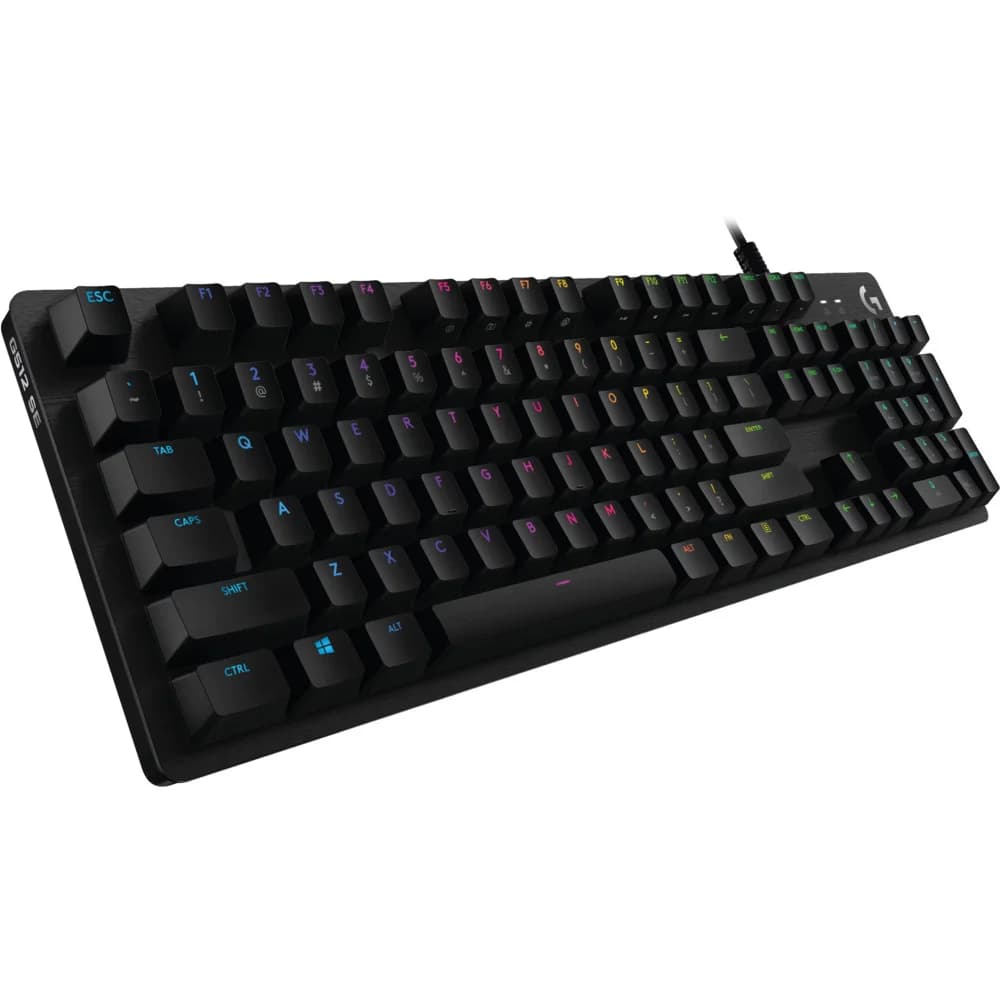 Клавиатура игровая Logitech G512 CARBON LIGHTSYNC RGB Mechanical Gaming Keyboard with GX Brown switches-CARBON-RUS-USB-N/A-INTNL-TACTILE (M/N: Y-U0034)
