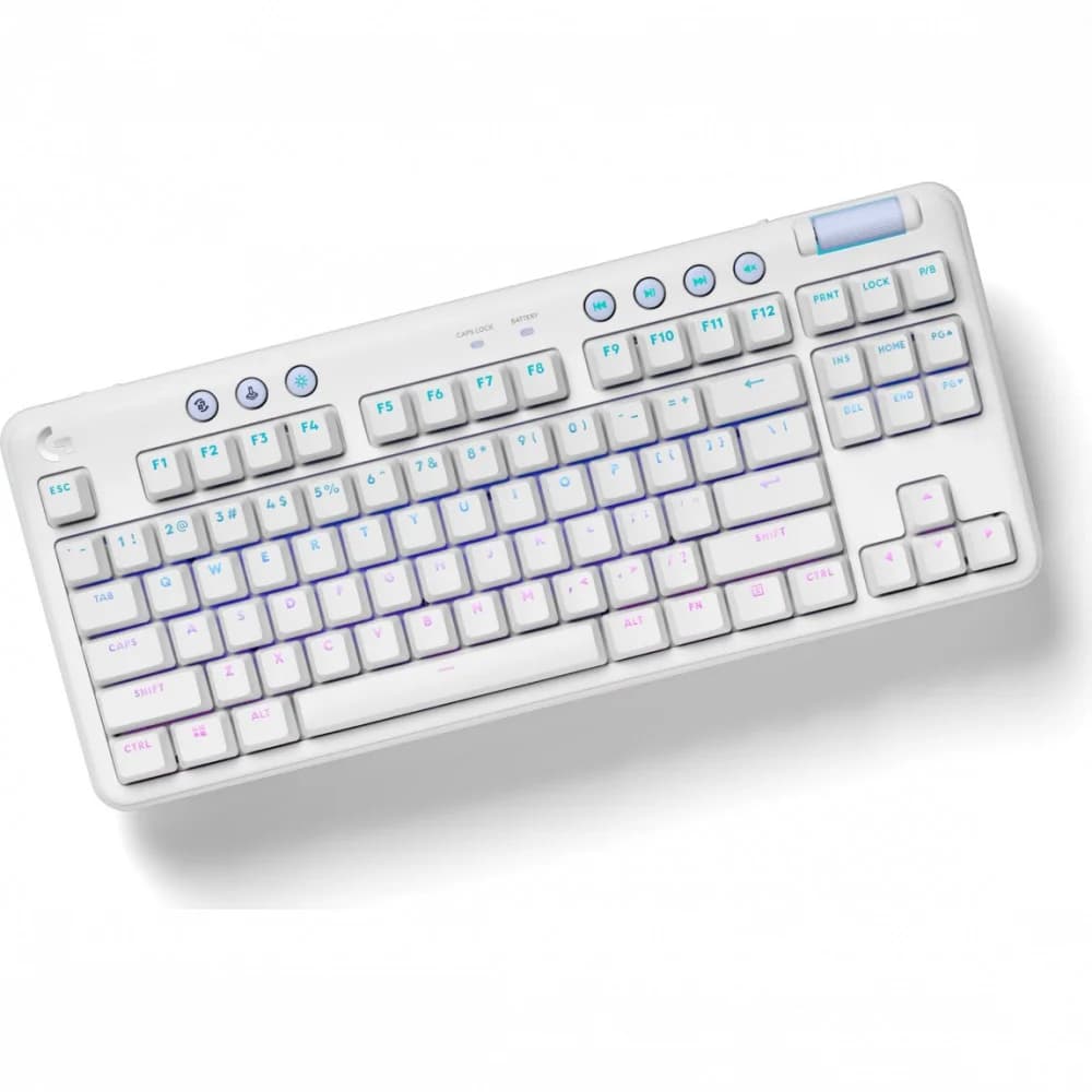 Игровая беспроводная клавиатура LOGITECH G715 TKL LIGHTSPEED RGB OFF WHITE /RUS /LINEAR (920-010691)