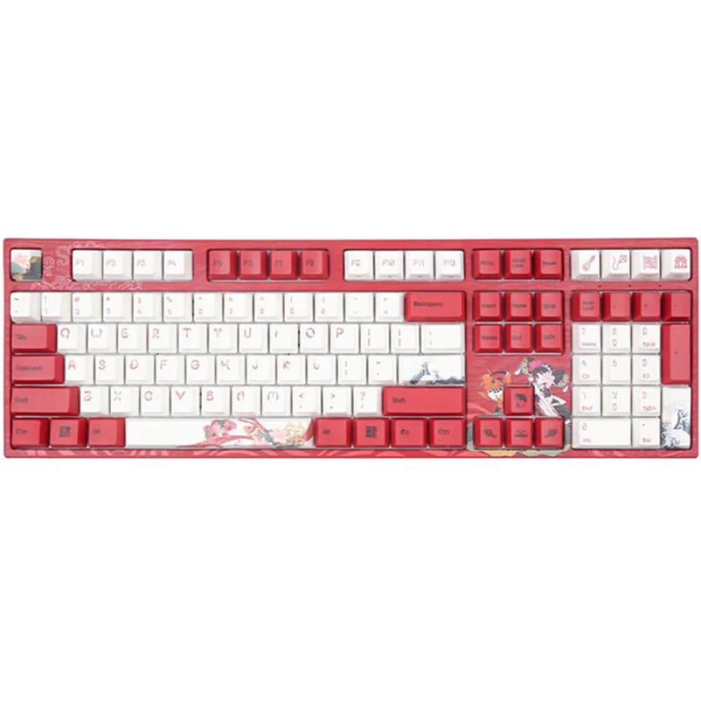 Клавиатура, Varmilo, Koi, VEA108, Cherry MX Red, A26A039D4A0A06A034, Механическая, 442*137*36мм, Англ/Рус, Красный