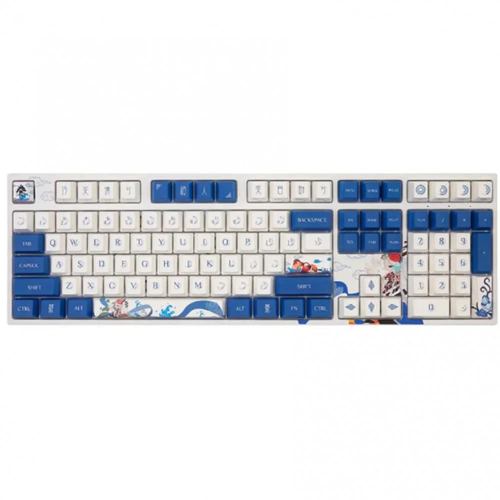 Клавиатура, Varmilo, Lovebirds-I VEM108, A36A002A9A3A06A003, Varmilo EC V2 Sakura, Механическая, Подсветка, 442*137*36мм, Англ/Рус, Белый
