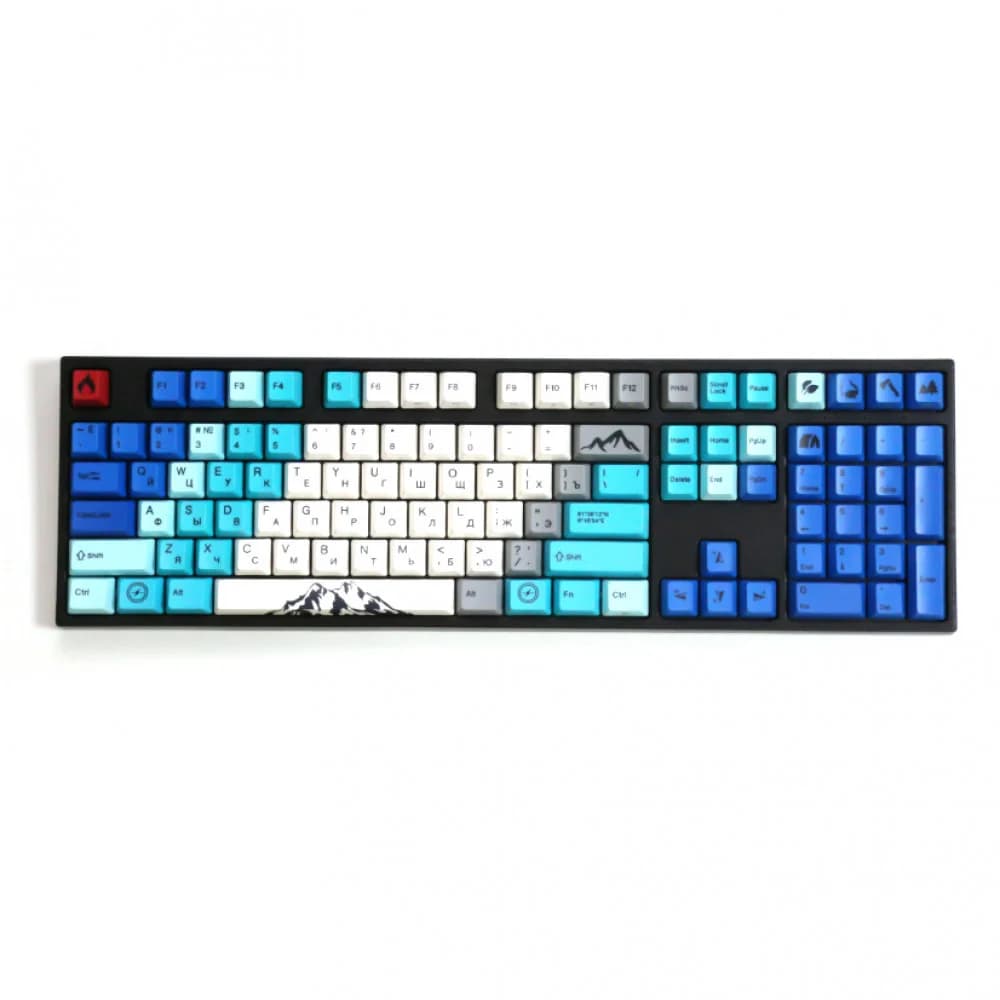 Клавиатура, Varmilo, Summit R1 VPT108, A70A050D3A5A06A007, Cherry Mx Brown, 108 клавиш, Механическая, Подсветка - RGB, Hot-Swap - Да, Проводная/Bluetooth/2.4G, Type-C, 505*215*65мм, Англ/Рус, Черный
