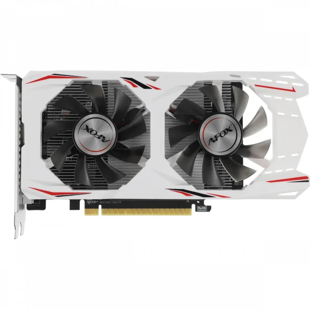 Видеокарта Afox PCI-E AF1050TI-4096D5H7-V8 NVIDIA GeForce GTX 1050TI 4Gb 128bit GDDR5 1291/7000 DVIx1 HDMIx1 DPx1 HDCP Ret