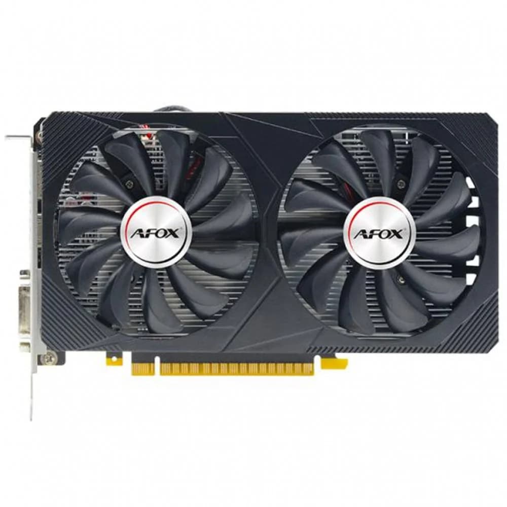 Видеокарта, AFOX, GTX1650 SUPER GAMING 4GB D6 Dual Fan (4897033788564), AF1650S-4096D6H7-V2, GDDR6, 128bit, DP, HDMI, DVI, мм, Цветная коробка