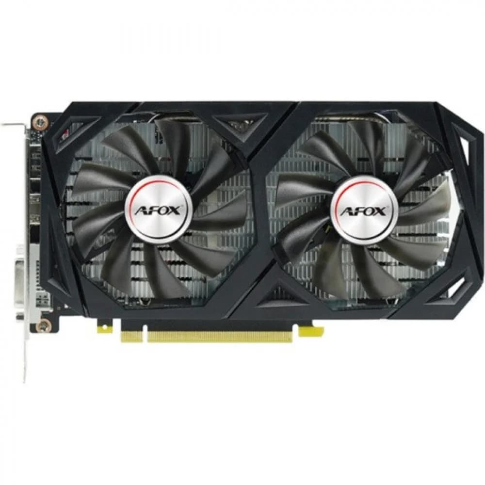 Видеокарта, AFOX, GTX1660 SUPER 6GB D6 Dual Fan (4897033786713), AF1660S-6144D6H7-V2, GDDR6, 192bit, DP, HDMI, DVI, 230*126*41 мм, Цветная коробка