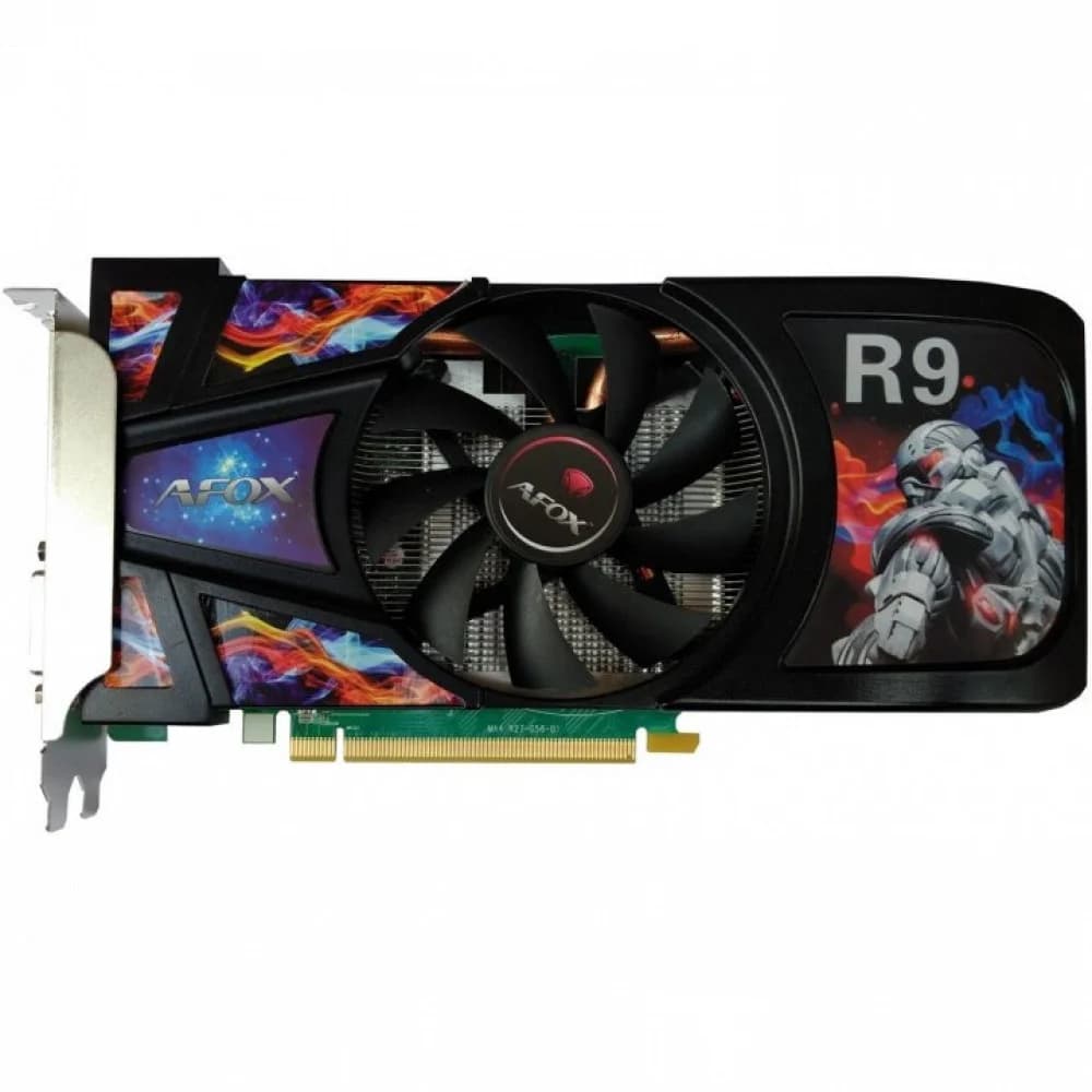 Видеокарта Afox R9 370 ATX Dual Fan 4GB GDDR5 256bit DVI HDMI DP (784009)