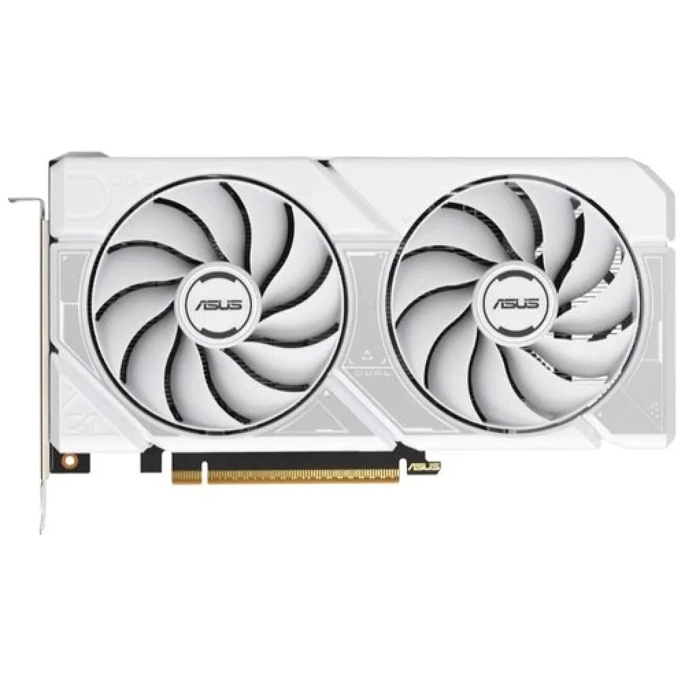Видеокарта ASUS GeForce DUAL RTX5060 White OC Edition, 8GB GDDR7 HDMI 3xDP DUAL-RTX5060-O8G-WHITE