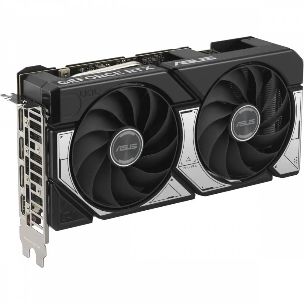 Видеокарта ASUS GeForce RTX 5060TI 8Gb DDR7 128 bit 3*DP/HDMI 2FAN (DUAL-RTX5060TI-O8G) RTL