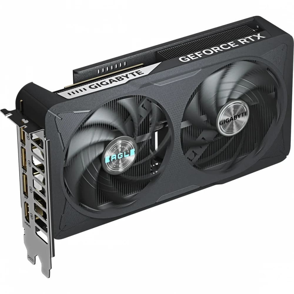 Видеокарта, Gigabyte, RTX5060 EAGLE OC 8G (GV-N5060EAGLE OC-8GD) 4719331356439, GDDR7, 128bit, 1-HDMI, 3-DP, Windforce 2X Fan, 208*120*40 мм, Цветная коробка