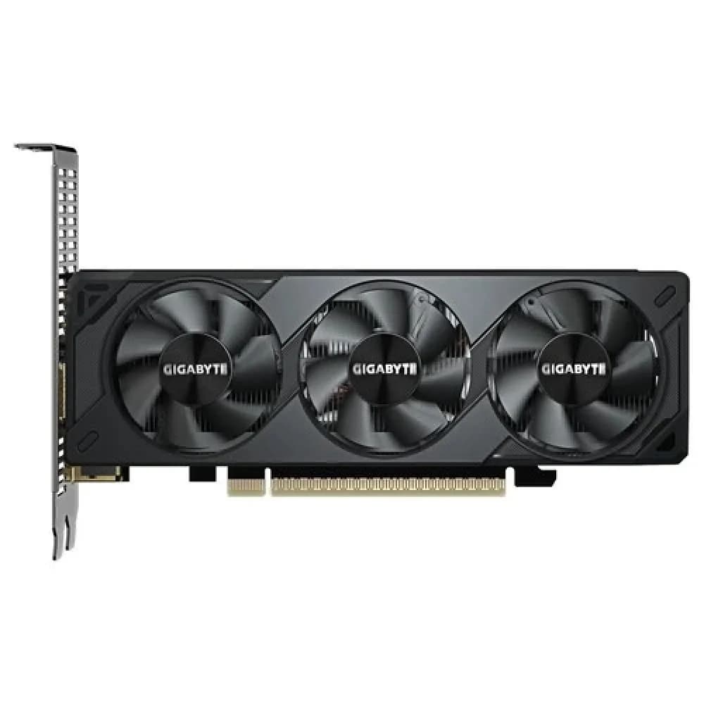 Видеокарта, Gigabyte, RTX5060 OC Low Profile 8G (GV-N5060OC-8GL) 4719331356422, GDDR7, 128bit, 1-HDMI, 3-DP, 3X Fan, 182*69*36 мм, Цветная коробка