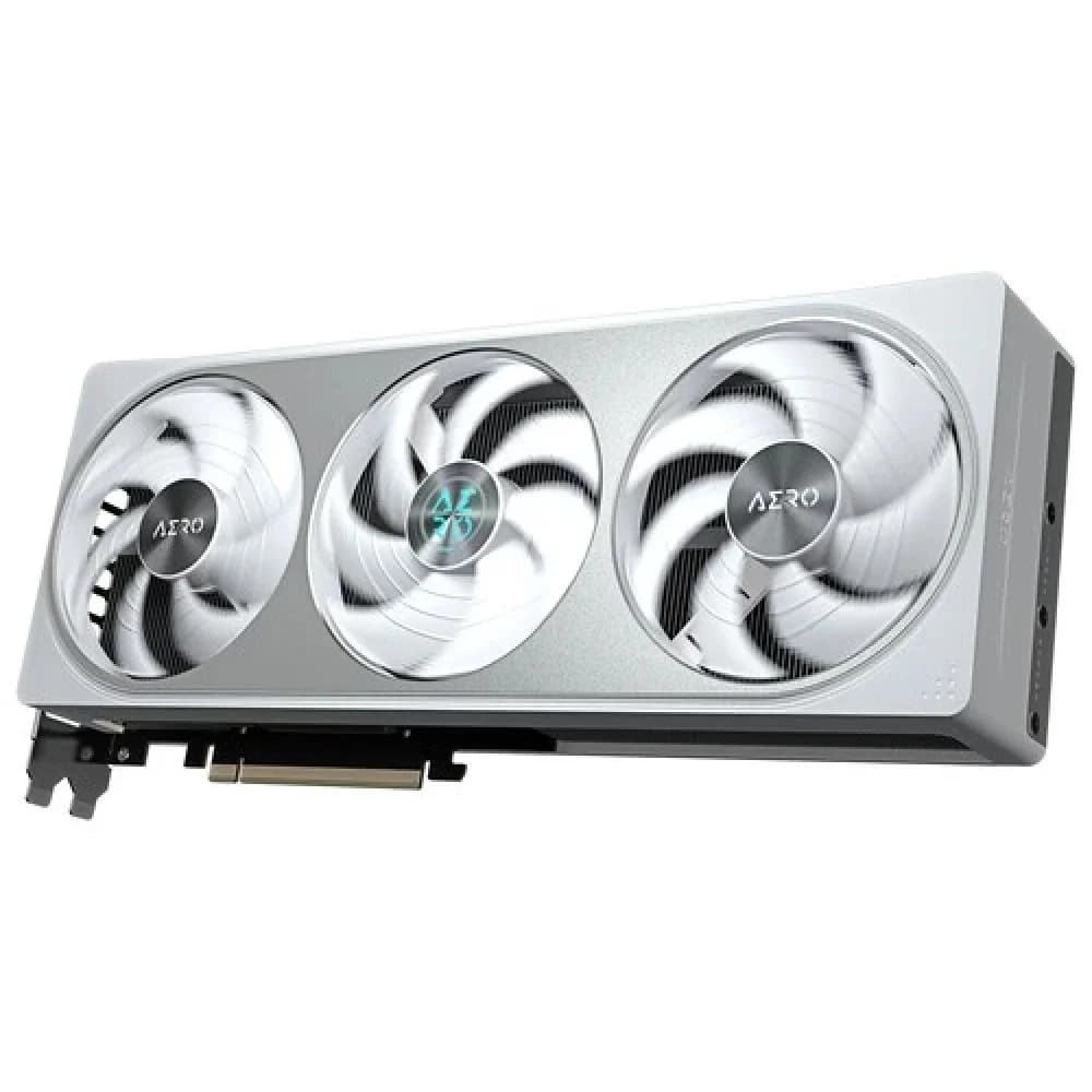 Видеокарта, Gigabyte, RTX5070 AERO OC 12G (GV-N5070AERO OC-12GD) 4719331355852, GDDR7, 192bit, 1-HDMI, 3-DP, Windforce 3X Fan, 324*130*56 мм, Цветная коробка