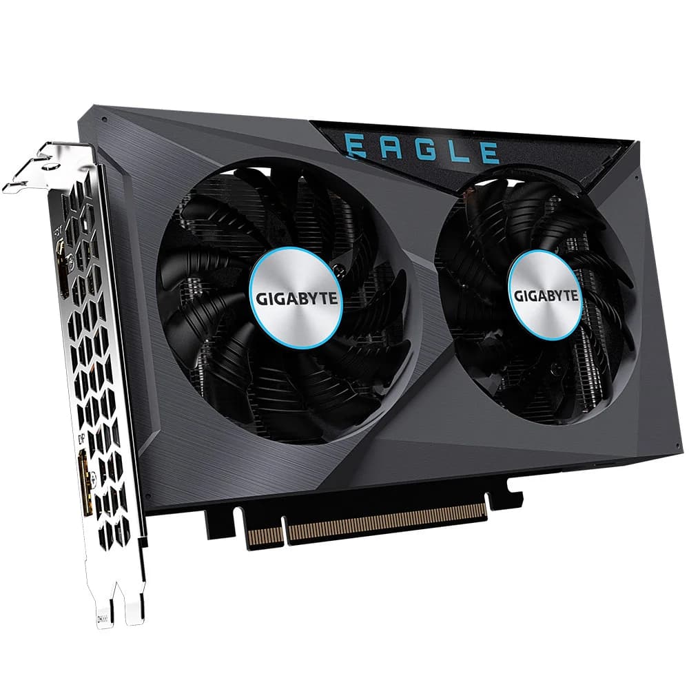 Видеокарта Gigabyte PCI-E 4.0 GV-R65XTEAGLE-4GD AMD Radeon RX 6500XT 4096Mb 64 GDDR6 2610/18000 HDMIx1 DPx1 HDCP Ret