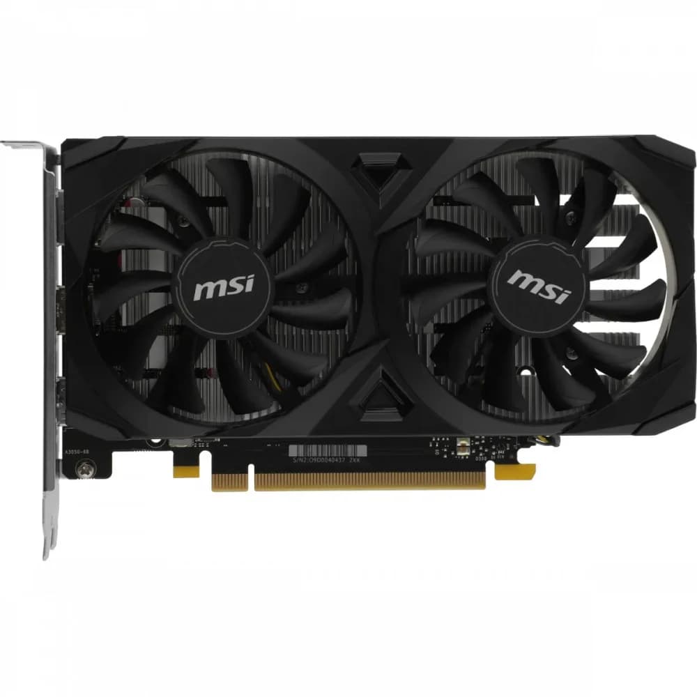 Видеокарта MSI GeForce RTX 3050 VENTUS 2X E 6G, 6G GDDR6 96-bit 2xHDMI DP