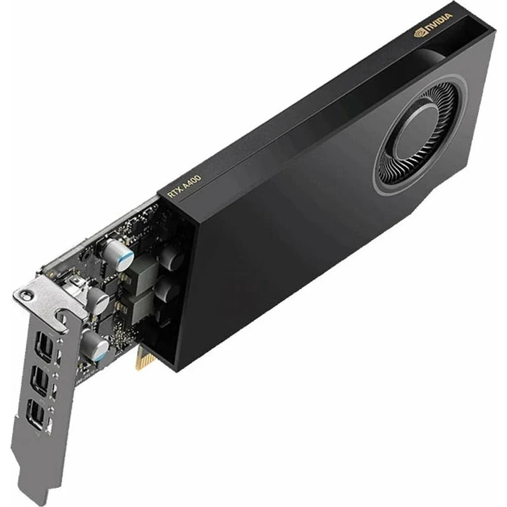 Видеокарта PCIE RTX A400 4GB GDDR6 BOX 900-5G172-2560-000 NVIDIA