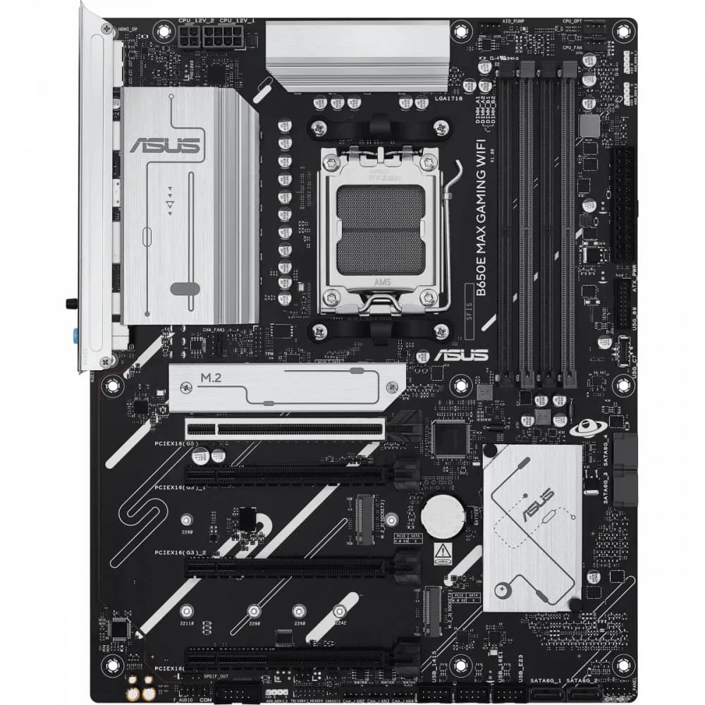 Материнская плата Asus B650E MAX GAMING WIFI SocketAM5 AMD B650 4xDDR5 ATX AC`97 8ch(7.1) 2.5Gg RAID+HDMI+DP