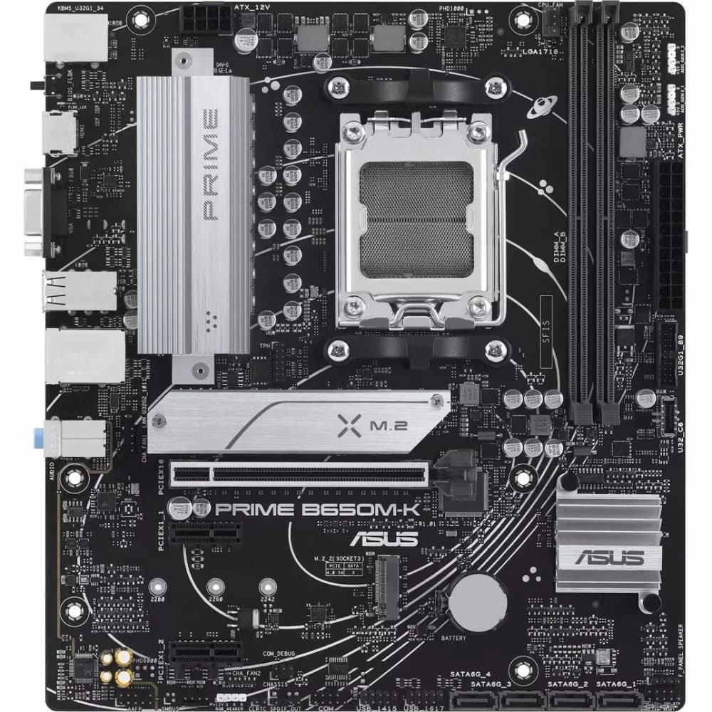 PRIME B650M-K/AM5,B650,USB 3.2 GEN 2,AURA,MB