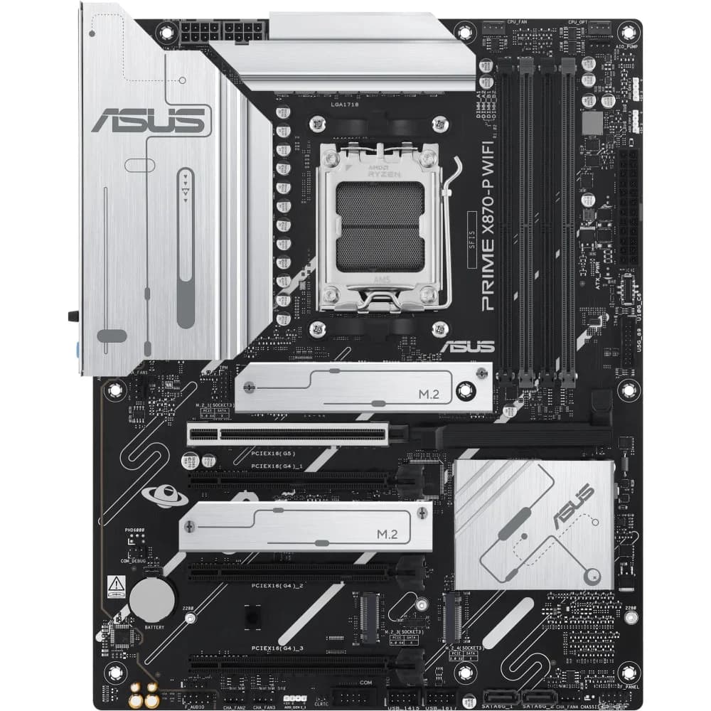 MB Socket AM5, ATX, AMD X870 (HDMI), ASUS PRIME X870-P WIFI, 4DDR5, 4PCIx16